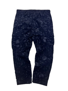 FW15 Floral Embroidery Corduroy Cargo Pants - 34
