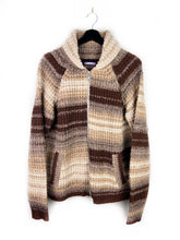 Load image into Gallery viewer, ERL Chunky Knit Wool Zip Cardigan - Size Medium
