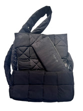 Load image into Gallery viewer, Bottega Veneta Padded Tech Cassette Bag Black
