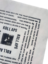 Load image into Gallery viewer, SS02 Kollaps Forever For Now Cloth Banner
