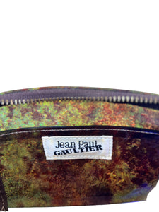 Vintage Jean Paul Gaultier Cyber Rust Pouch