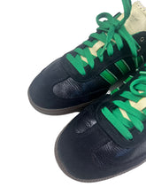 Load image into Gallery viewer, Wales Bonner Samba &quot;Black Green&quot; (Size 10.5)
