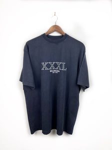 FW22 Balenciaga XXXL Oversized Embroidered T-Shirt - Size Small