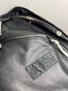 AW2005 General Research Leather “ZZ Pack” Backpack Black