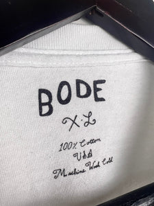 Bode One of a Kind Vintage Patch T-Shirt Size XL