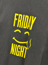 Load image into Gallery viewer, 2005 General Research “Friday Night” T-Shirt Faded Black - Size Large
