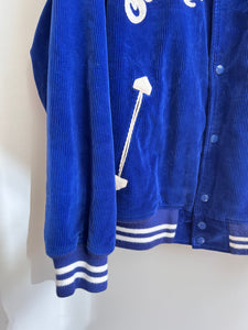 Sinner’s Circus Corduroy Jacket Blue Size Large