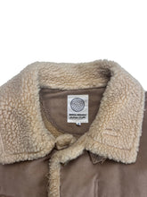 Load image into Gallery viewer, 2000 General Research Moleskin Sherpa Mouton Coat Style 705 - Size Medium
