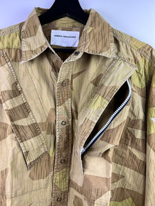 1999 General Research Splinter Camo Shirt - Size Large